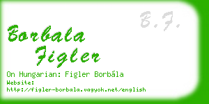 borbala figler business card